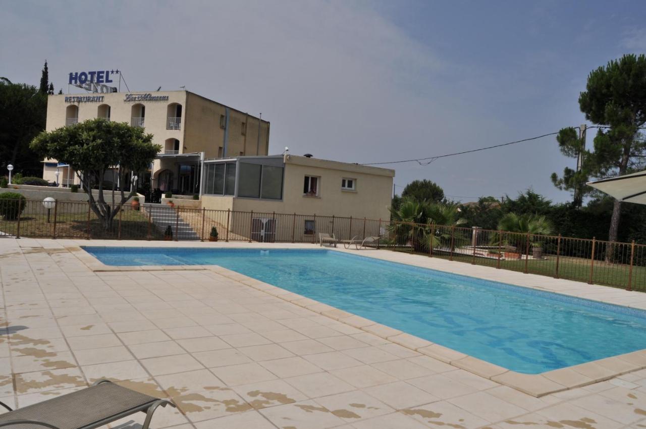 Les Mimosas Otel Lunel  Dış mekan fotoğraf